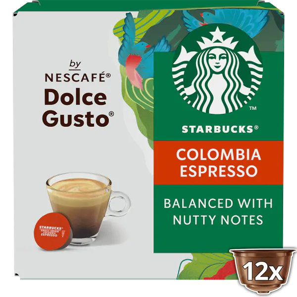STARBUCKS Single Origin Colombia Espresso Coffee Pods NESCAF