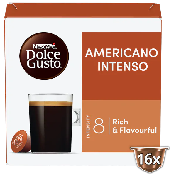 Americano Intenso Coffee Pods NESCAF Dolce Gusto