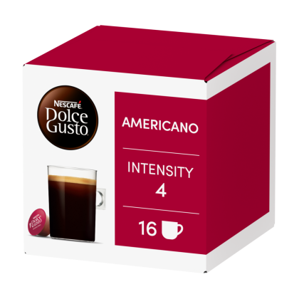 Pack of 16 AmericanoNESCAF&Eacute;&reg; Dolce Gusto&reg; coffee pods