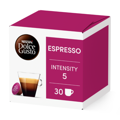 Pack of 30 Espresso Pods Magnum PackNESCAF&Eacute;&reg; Dolce Gusto&reg; coffee pods