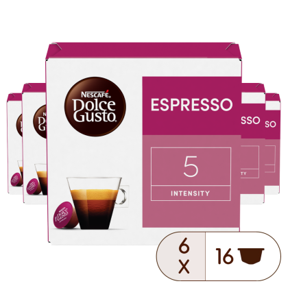 Pack of 96 Special Espresso Bundle - 6 BoxesNESCAFÉ® Dolce Gusto® coffee pods