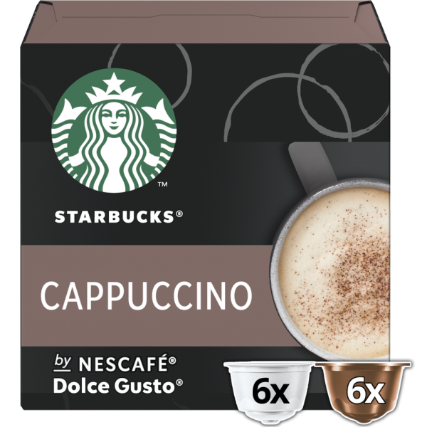 STARBUCKS CAPPUCCINO box