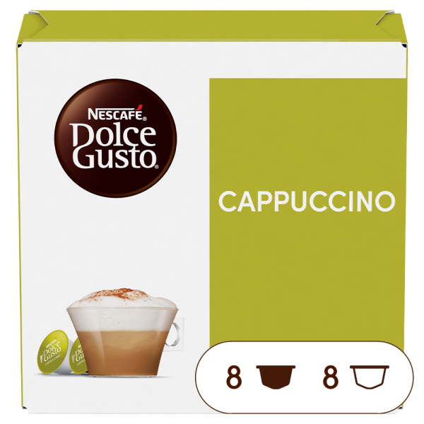 Pack of 16 CappuccinoNESCAFÉ® Dolce Gusto® coffee pods