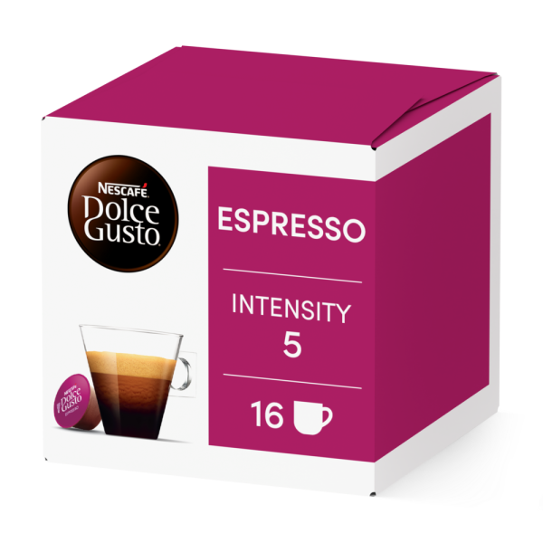 Pack of 16 EspressoNESCAFÉ® Dolce Gusto® coffee pods