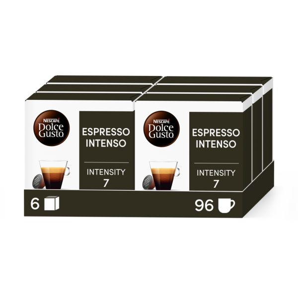 Pack of 96 Special Espresso Intenso Bundle - 6 BoxesNESCAFÉ® Dolce Gusto® coffee pods
