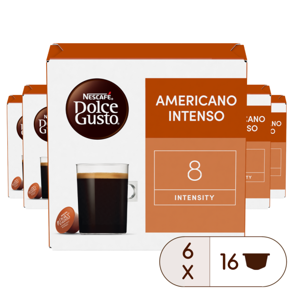 Pack of 96 Special Americano Intenso Bundle - 6 boxesNESCAFÉ® Dolce Gusto® coffee pods