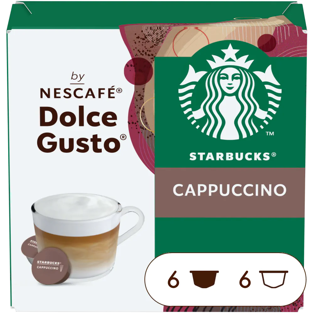 Coffee pods with milk outlet