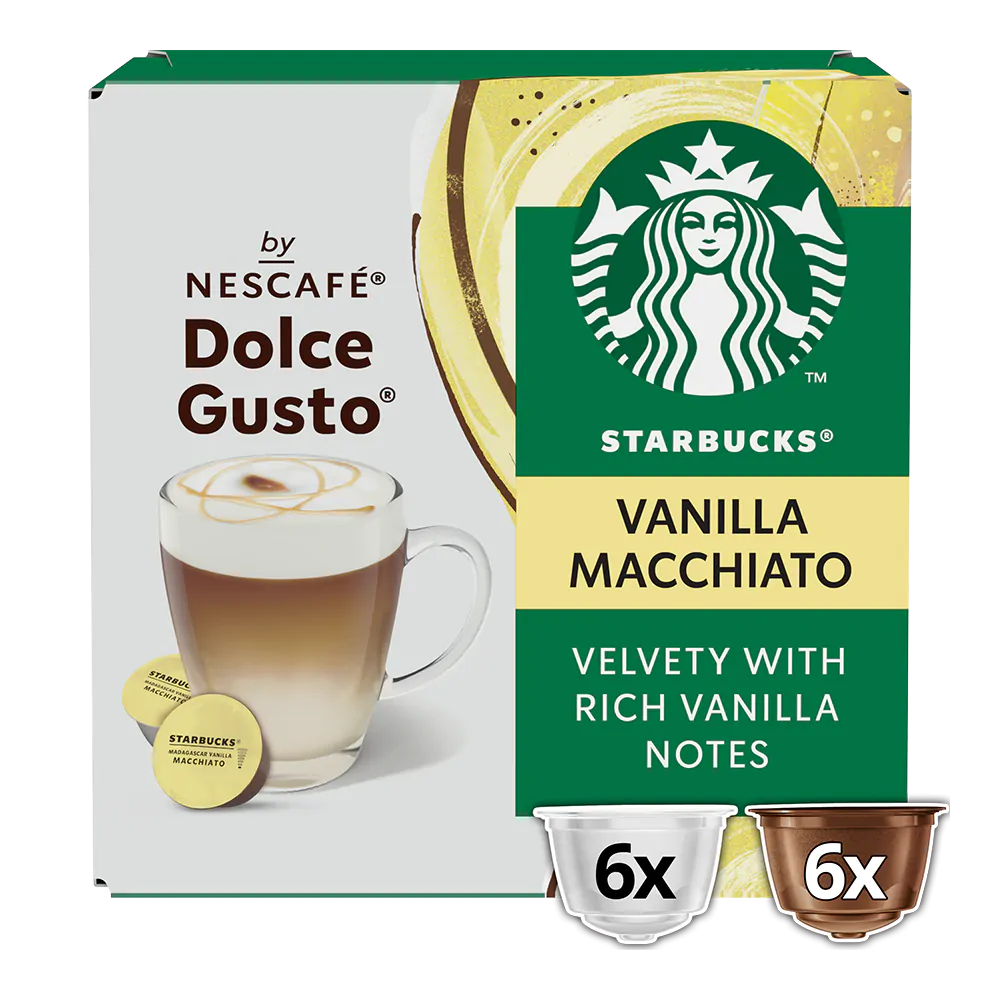 Dolce gusto vanilla latte on sale macchiato