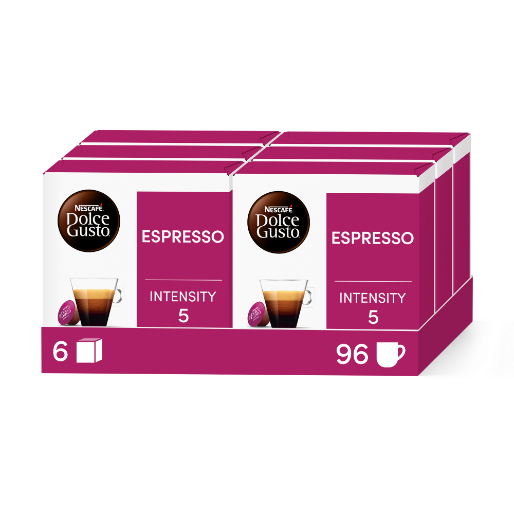 Pack of 96 Special Espresso Bundle - 6 BoxesNESCAFÉ® Dolce Gusto® coffee pods