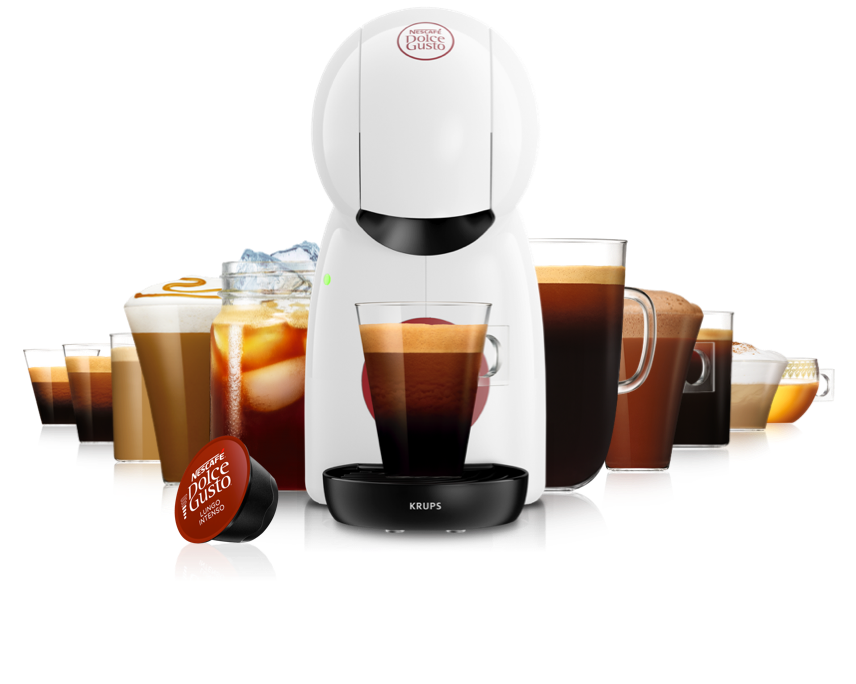 Krups - Macchina da caffè a capsule NESCAFÉ DOLCE GUSTO PICCOLO XS 1600W  bianco