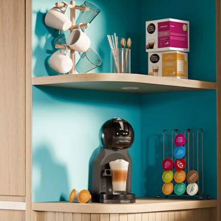 NESCAF&Eacute;&reg; Dolce Gusto Mini Me Black and Grey Coffee Machine in your home