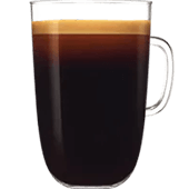 Americano New York Morning Blend coffee in cup