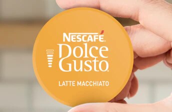 Latte macchiato pod