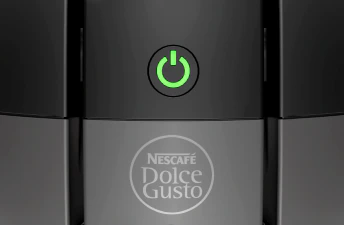 The front of a coffee machine